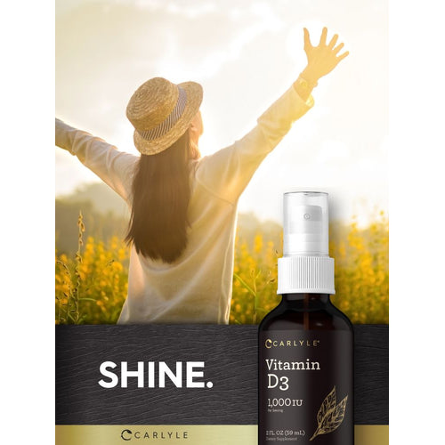 View 7 Vitamina D-3 1000IU | Spray Liquido 4oz
