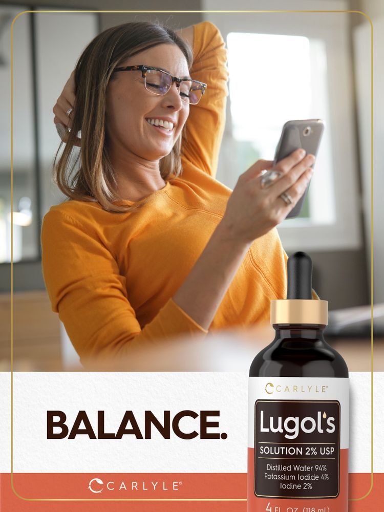 Lugols Iodine | 4oz Liquid Drops