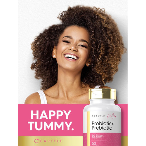 View 7 Probiótico y Prebiótico para Mujeres | 50 Cápsulas