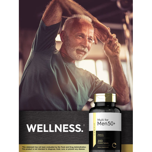 View 7 Multivitamin for Men 50+ | 200 Tablets
