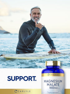 Magnesium Malate 1800mg | 420 Caplets