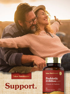 Prebiotic, Probiotic & Postbiotic 25 Billion CFU | 50 Capsules