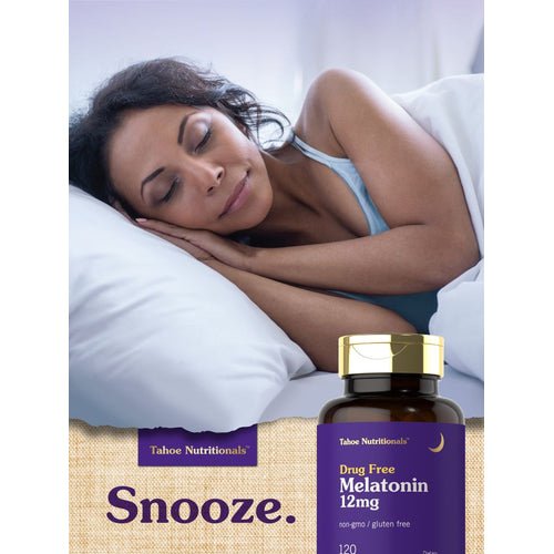 View 7 Melatonin 12mg | 120 Capsules