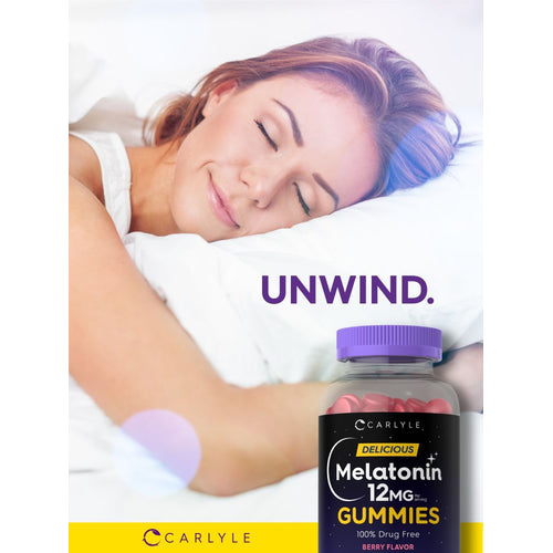 View 7 Melatonin 12mg per serving | 100 Gummies