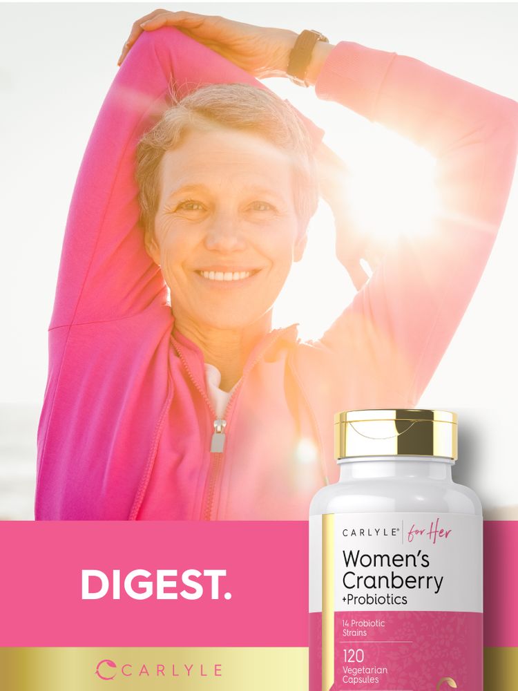 Cranberry Plus Probiotics | 120 Capsules
