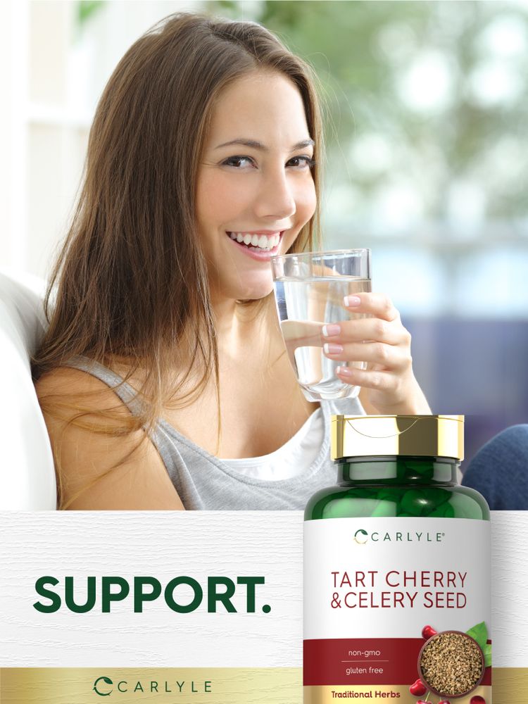 Tart Cherry & Celery Seed | 200 Capsules