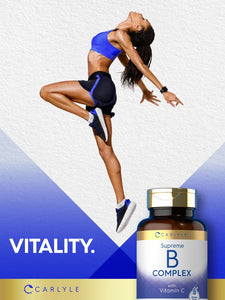 Vitamin B Complex plus Vitamin C | 250 Caplets