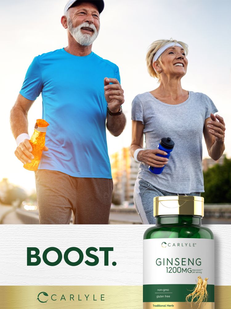 Ginseng 1200mg por porção | 120 Cápsulas