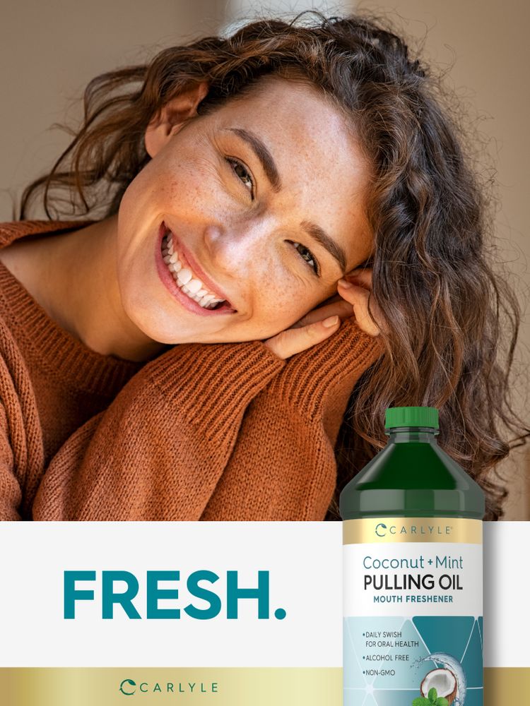 Olio per l'oil pulling | Confezione da 2 flaconi da 16oz