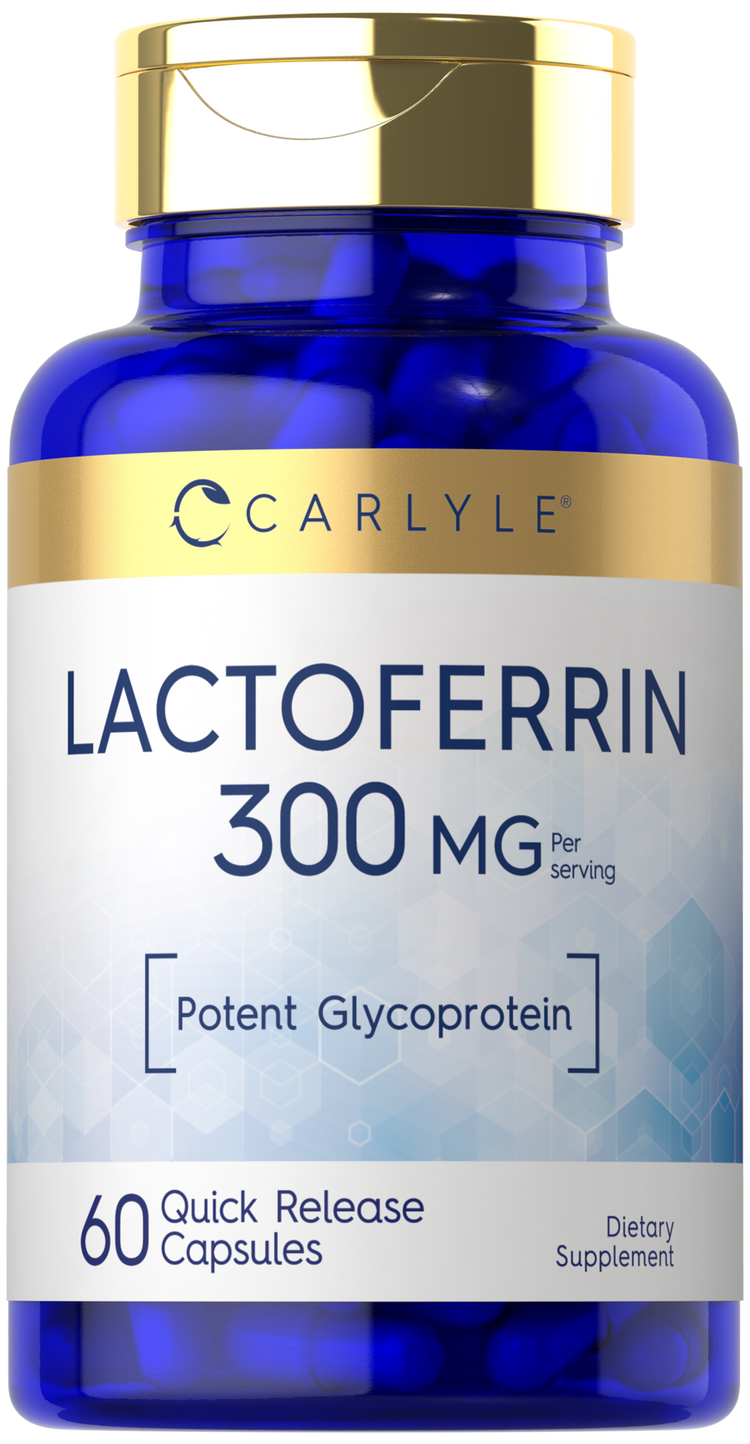 Lactoferrina 300mg por porción | 60 Cápsulas