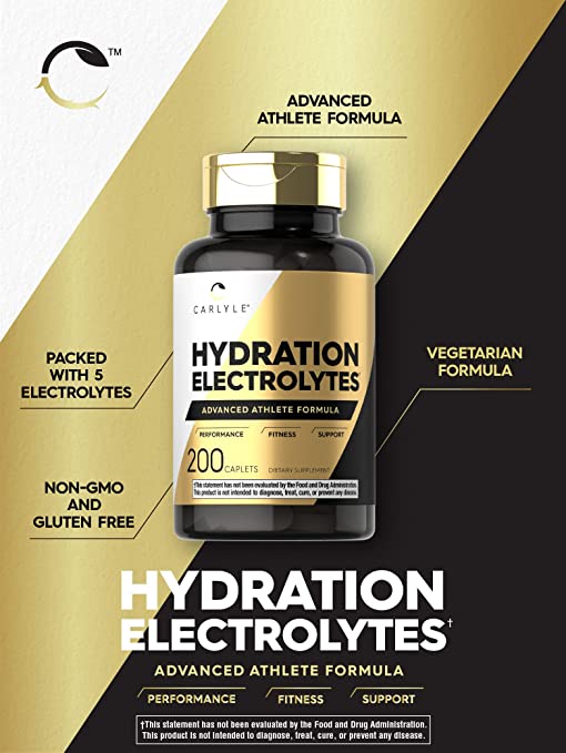 Hydration Electrolytes | 200 Caplets