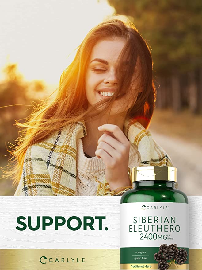 Siberian Eleuthero 2400mg per serving | 300 Capsules