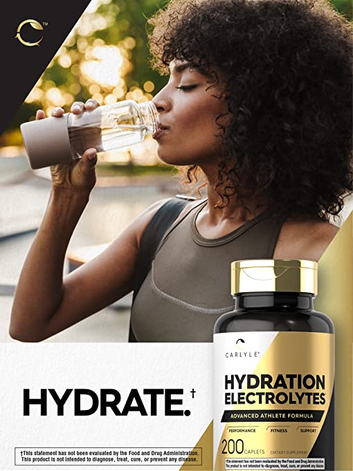 Hydration Electrolytes | 200 Caplets
