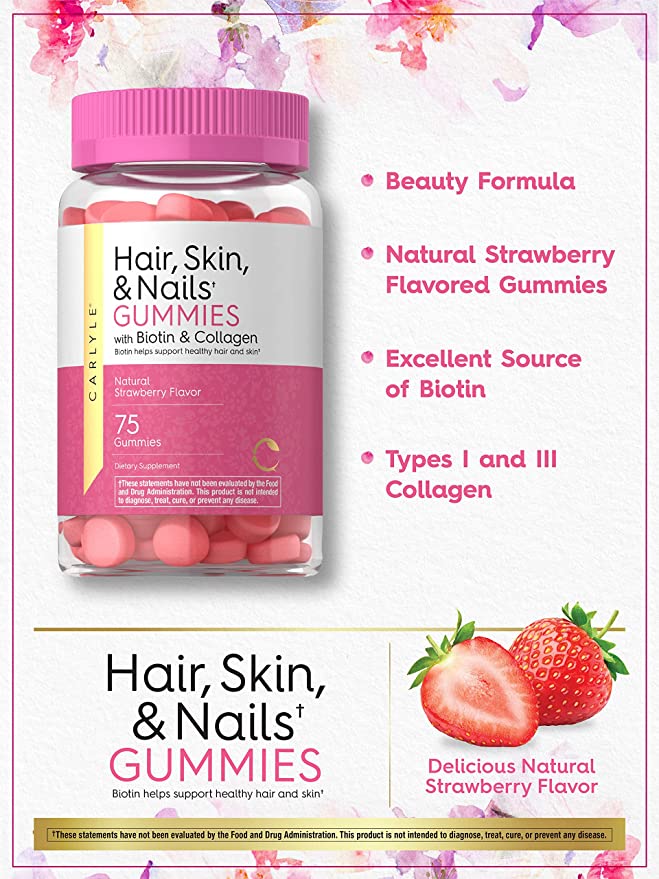 Hair, Skin and Nails | 75 Gummies