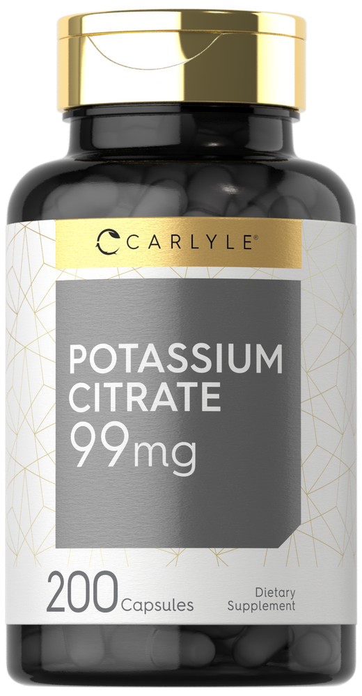 Potassium Citrate 99mg | 200 Capsules