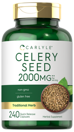 Load image into Gallery viewer, Celery Seed Extract 2000mg | 240 Capsules
