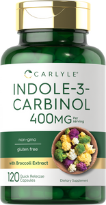 Indole-3-Carbinol (I3C) 400mg | 120 Capsules
