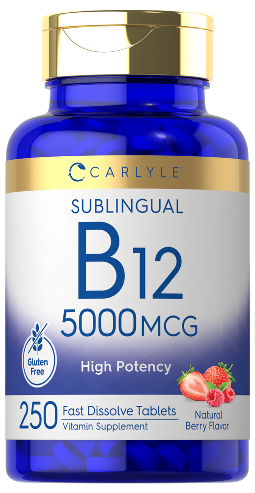 Vitamin B-12 5000 mcg | 250 Tabletten