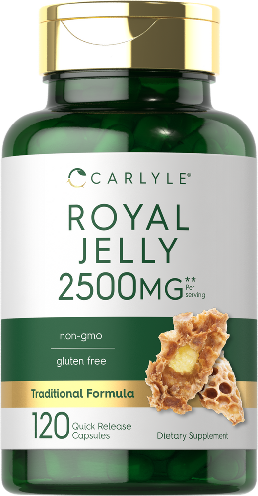 Royal Jelly 2500mg per serving | 120 Capsules