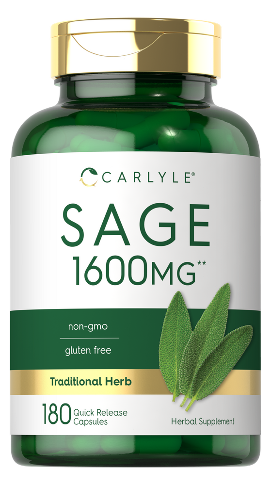 Sage 1600mg | 180 Capsules