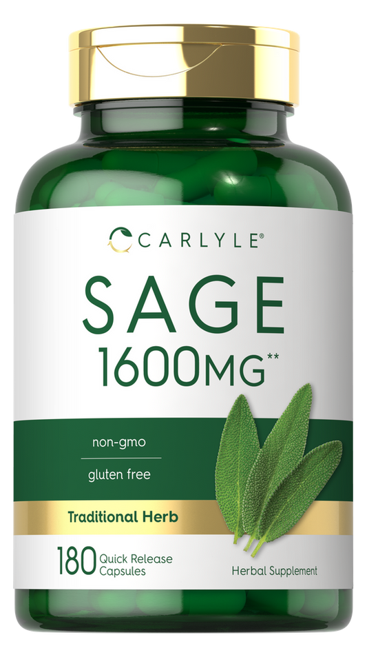 Sage 1600mg | 180 Capsules