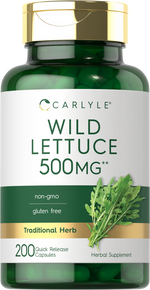Load image into Gallery viewer, Wild Lettuce Extract 500mg |  200 Capsules
