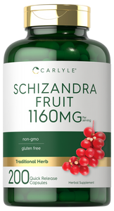 Schizandra Extract 1160mg | 200 Capsules