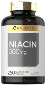Niacin 500mg | 250 Capsules