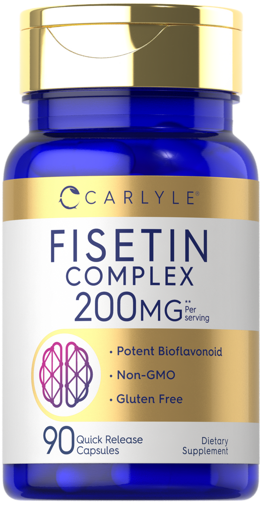 Complesso di Fisetina 200 mg per porzione | 90 Capsule