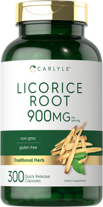 Licorice Root 900mg | 300 Capsules