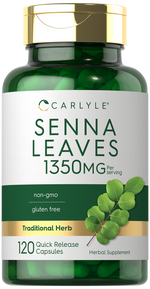 Load image into Gallery viewer, Senna Leaves 1350mg | 120 Capsules
