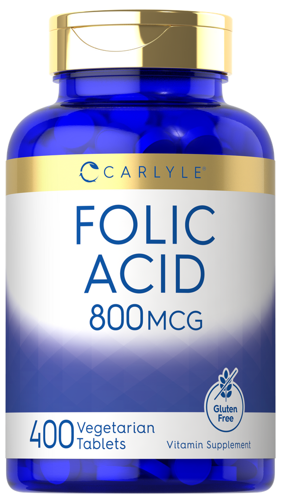 Ácido Fólico 800mcg | 400 Comprimidos