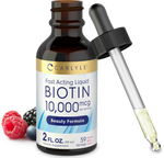 Load image into Gallery viewer, Biotin 10,000mcg Liquid Gel Drops | Natural Berry Flavor | 2oz
