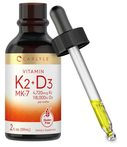 Vitamin K-2 with Vitamin D-3 | 2oz Liquid