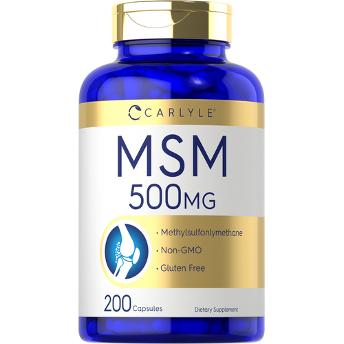 View 1 MSM 500mg | 200 Cápsulas