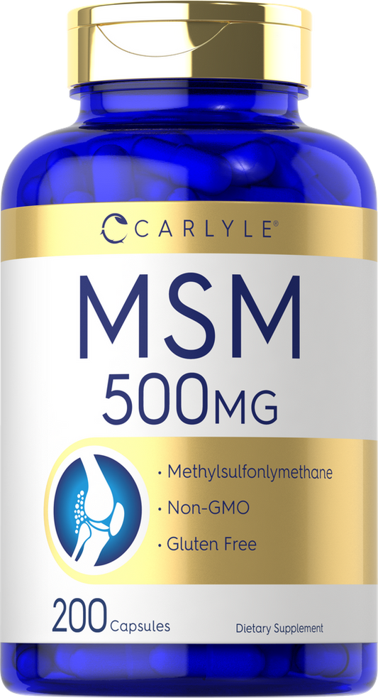 MSM 500mg | 200 Cápsulas