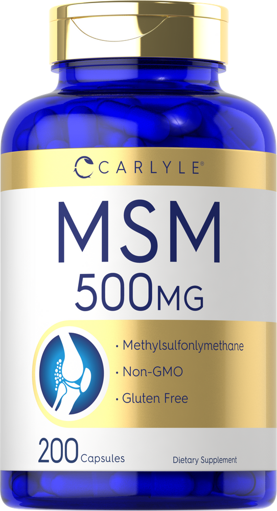 MSM 500mg | 200 Cápsulas