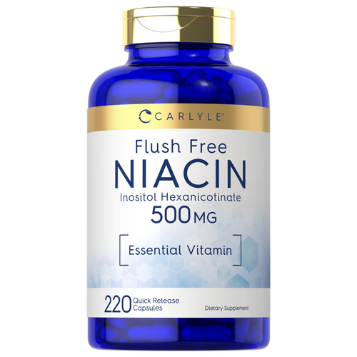 View 1 Niacin 500mg | 220 Capsules