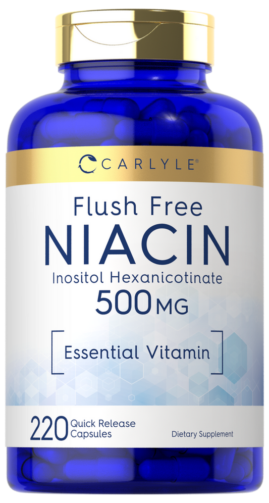 Niacin 500mg | 220 Capsules