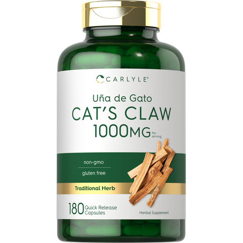 View 1 Cat's Claw 1000mg per serving | 180 Capsules