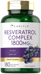 Resveratrol 1800mg | 180 Capsules