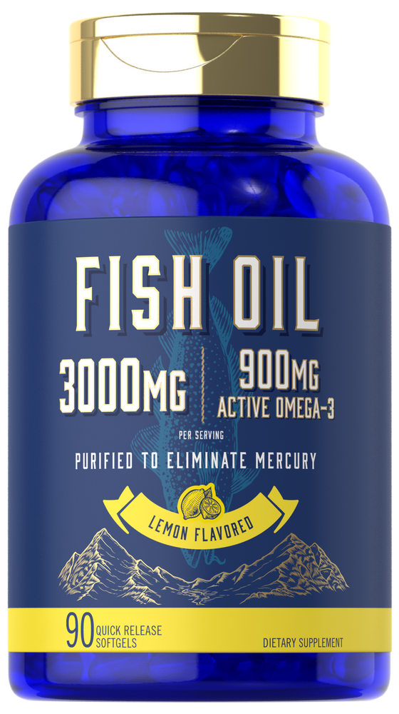 Fish Oil 3000mg | 90 Softgels