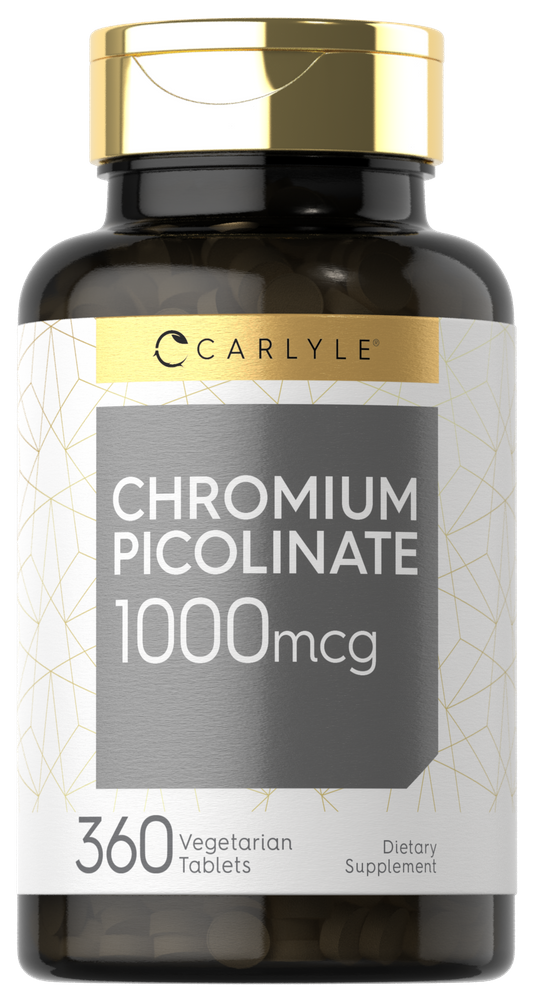 Picolinato de Cromo 1000mcg | 360 Comprimidos