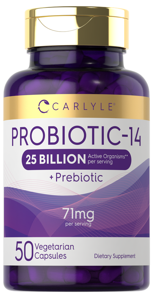 Pre & Probiotics 25 Billion CFU | 50 Capsules