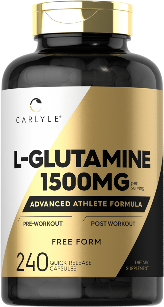 L-Glutamin 1500mg pro Portion | 240 Kapseln