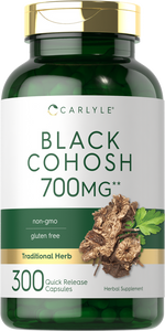 Black Cohosh 540mg | 300 Capsules