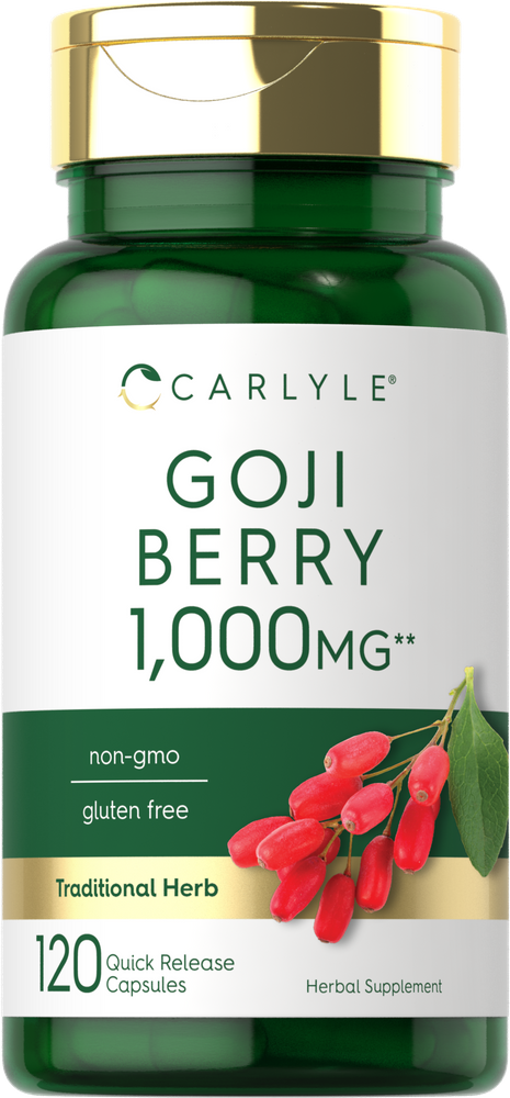 Bayas de Goji 1000mg | 120 Cápsulas