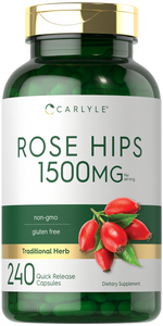 Load image into Gallery viewer, Rose Hips 1500mg | 240 Capsules

