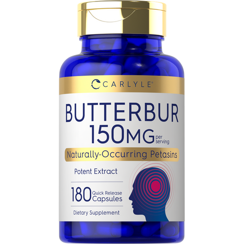 View 1 Extracto de Butterbur Estandarizado 150mg por porción | 180 Cápsulas