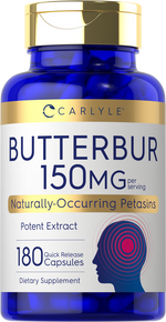 Load image into Gallery viewer, Butterbur Extract Standardized 150mg | 180 Capsules
